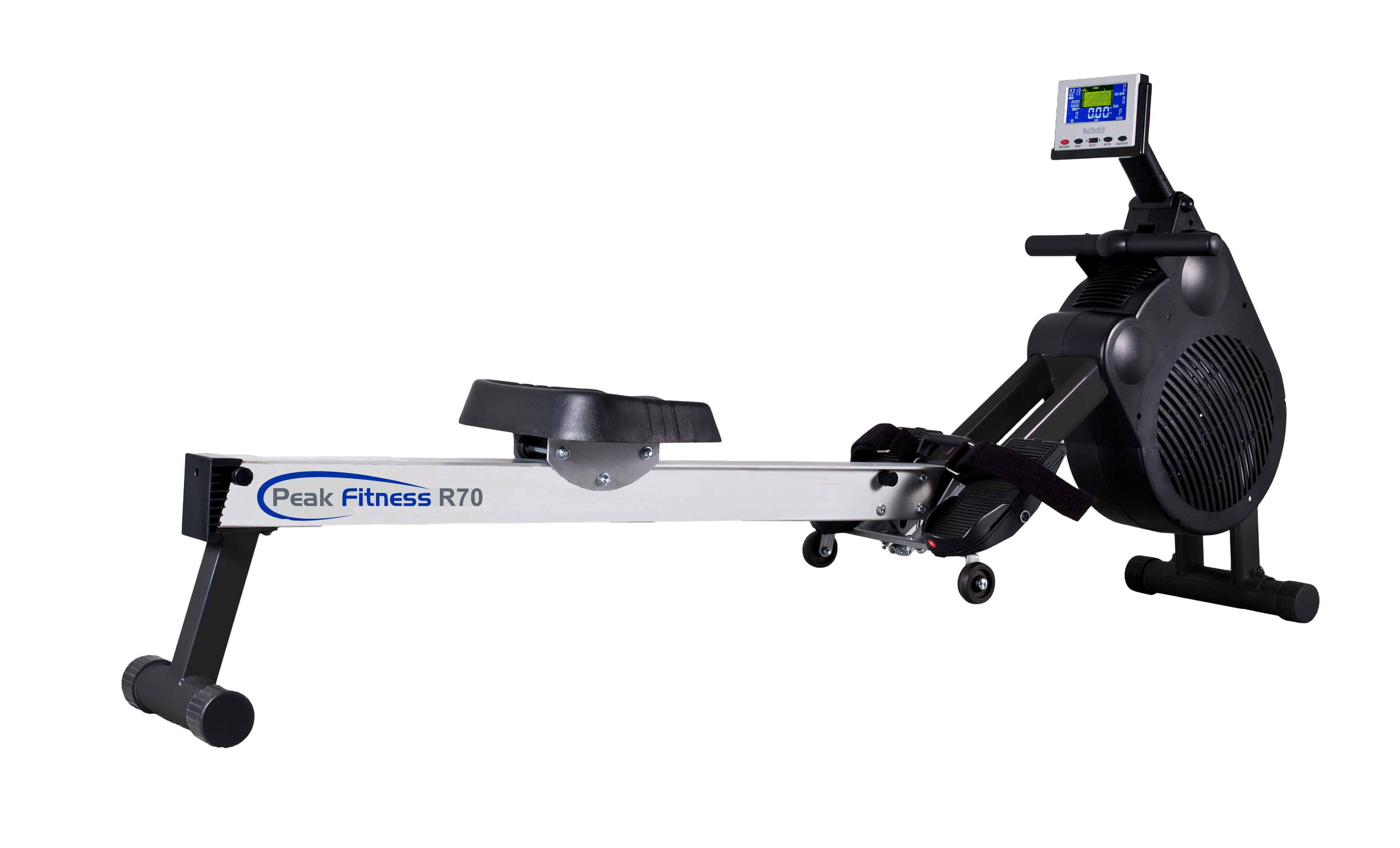 Peak Fitness R70 foldbar romaskine med luft- og magnetmodstand